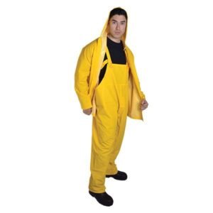 I-6002 JUEGO IMPERMEABLE DOS PIEZAS DE POLIESTER Y PVC